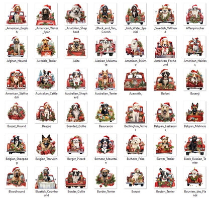 Personalized Pet Christmas Car Quilt