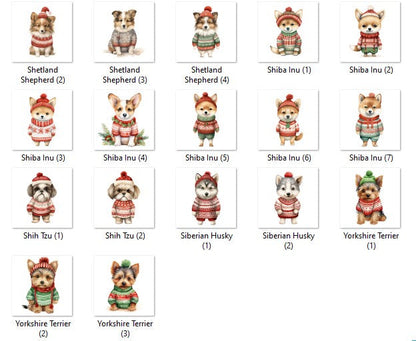 Personalized Pup In Ugly Sweater Custom Woven Blanket