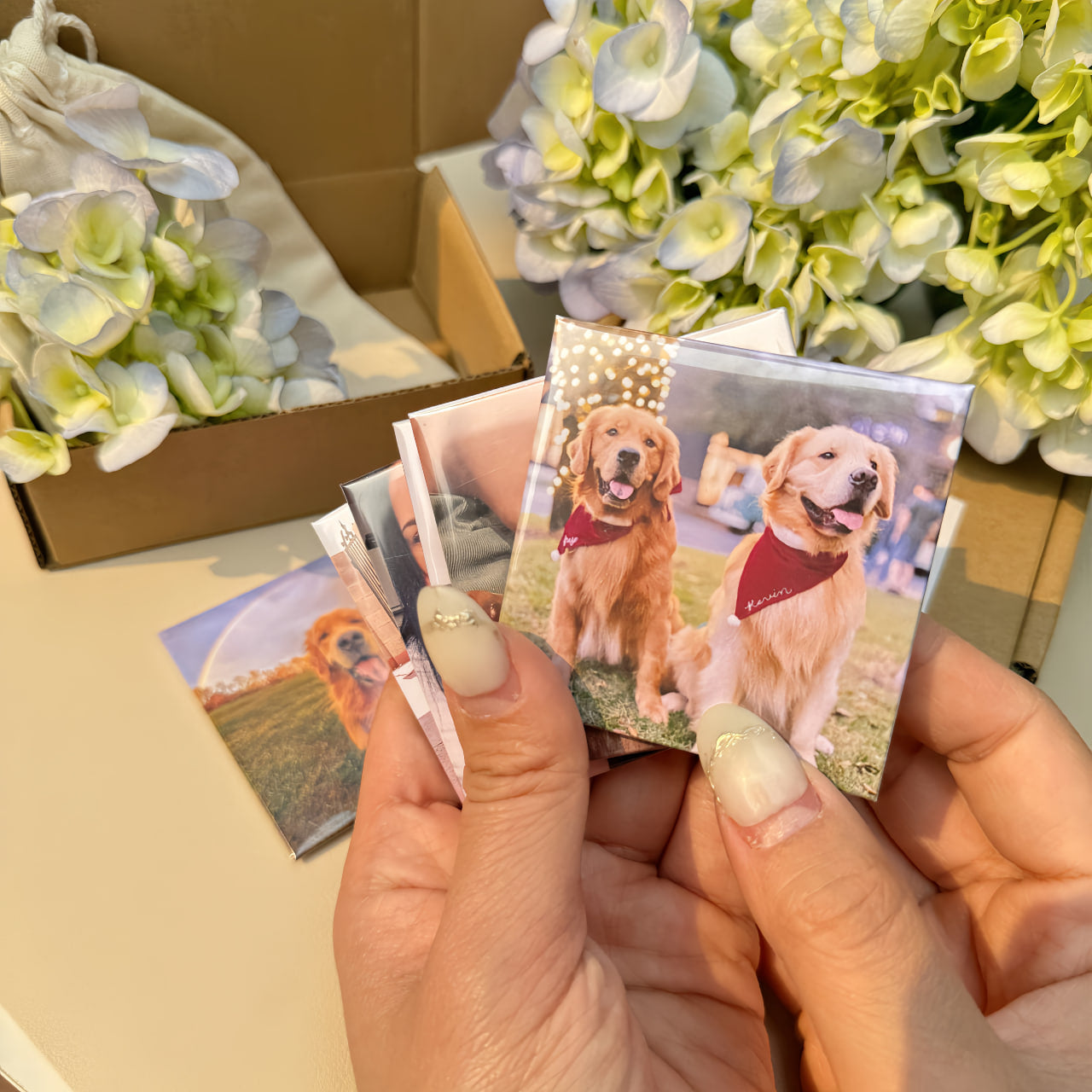 Custom Family Photo Magnets Personalized Fridge Magnets