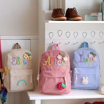 Personalized Embroidered Backpacks for Kids
