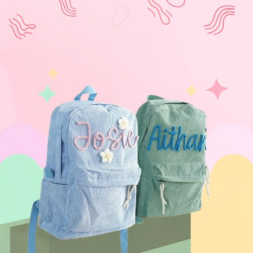 Personalized Embroidered Backpacks for Kids