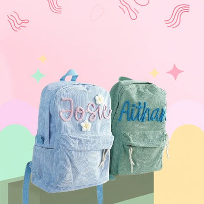 Personalized Embroidered Backpacks for Kids