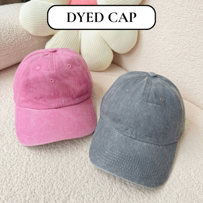 Personalized Embroidered Custom Text Birth Month Flowers Mom Dad Mother's Day Father's Day Dyed Cap Trucker Hat Normal Cap