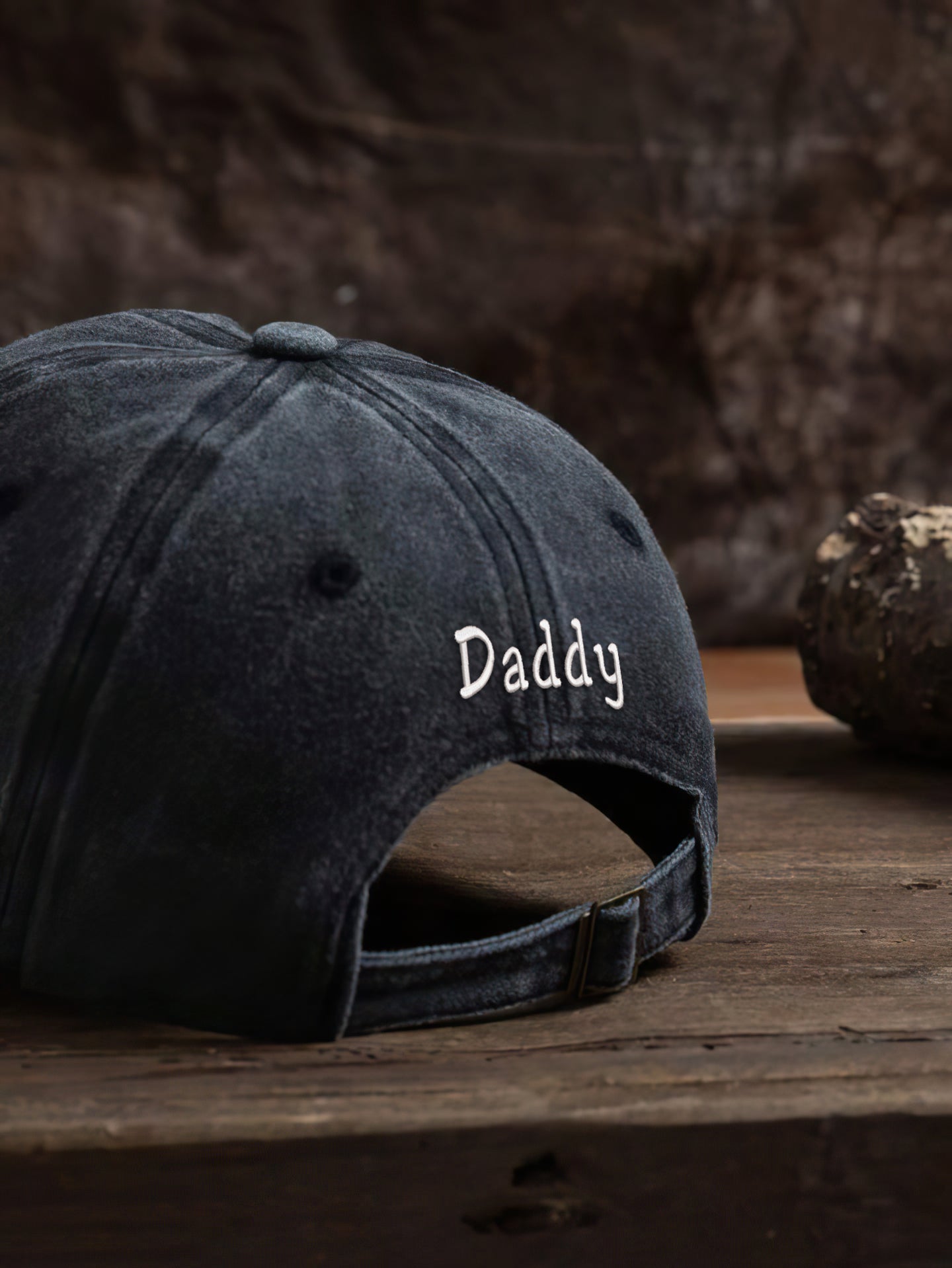 Father's Day Personalized Embroidered The Man The Myth The Legend Dyed Cap